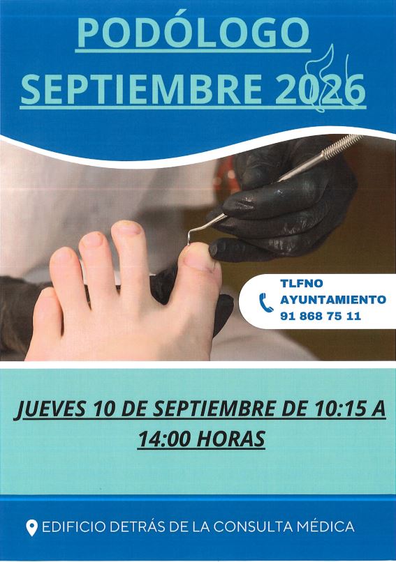 Podólogo sep 2026