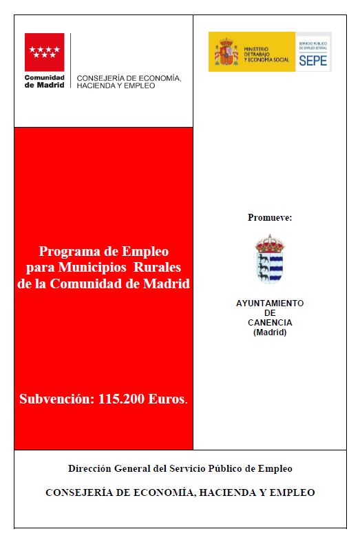 Subvencion municipios rurales Canencia 2021