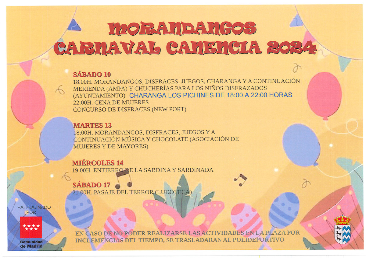 Carnaval Canencia 2024