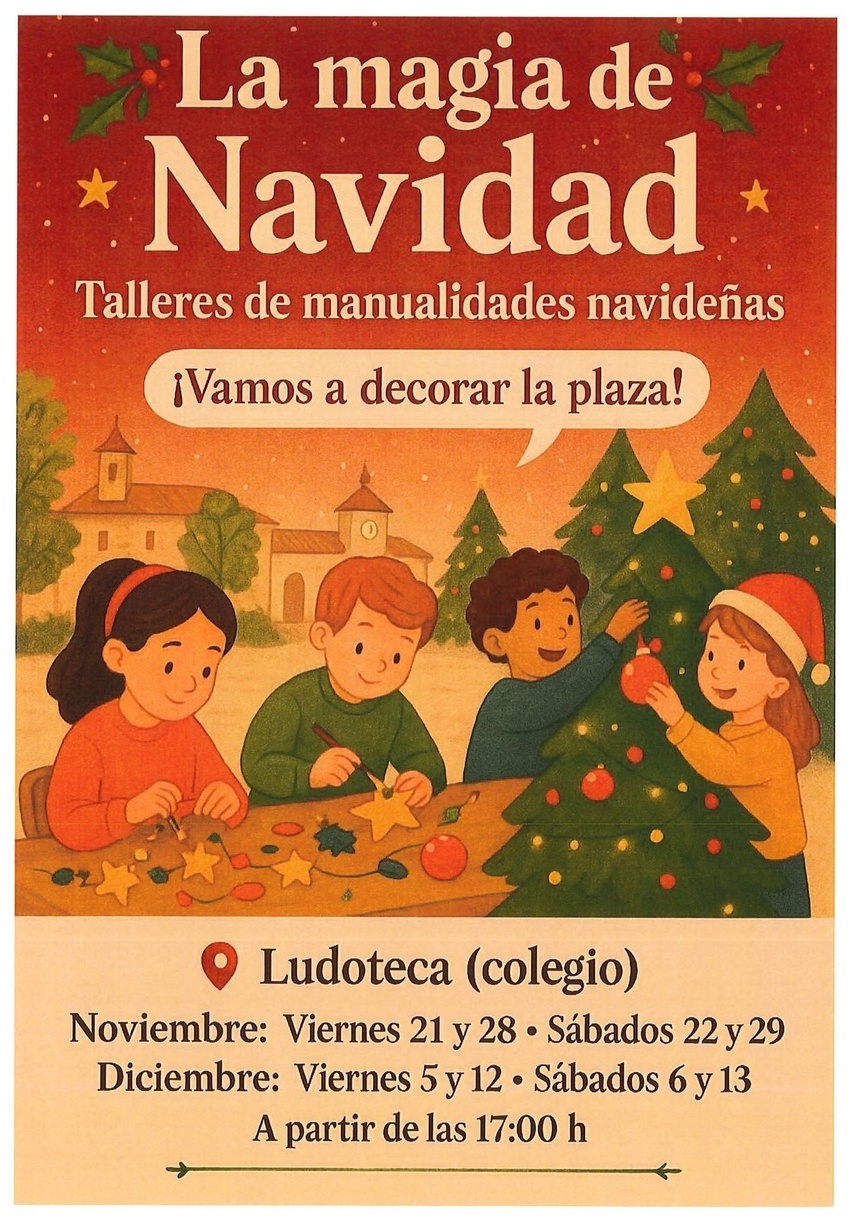 Talleres manualidades navideñas